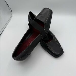Aerosoles Square Toe Black Pumps Heels Women’s Sz 8